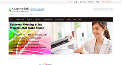 Desktop Screenshot of adaptiveink.com